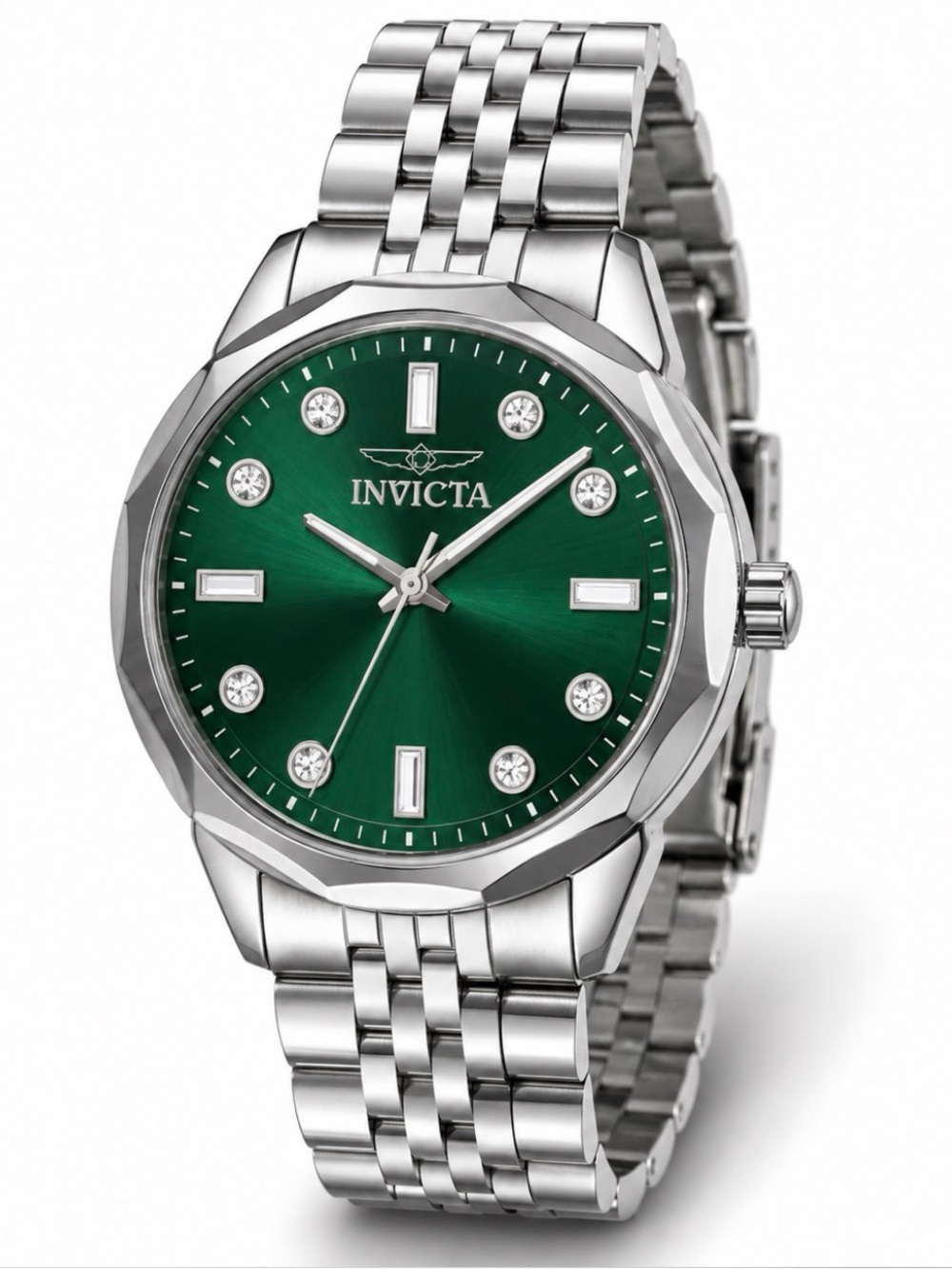 Invicta Celestial Women's Silver Watch - 33.4mm, Austrian Crystal Time Markers